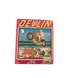 Vintage 1974 Delvin Dare Devil Puzzle‎ Hanna- Barbera Rare 6-445-10-ALL PIECES